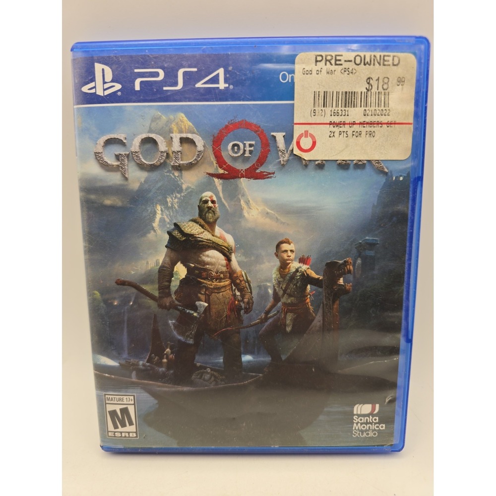 God Of War For PS4 - Sony PlayStation 4